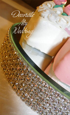 Rhinestone Wedding Platforms