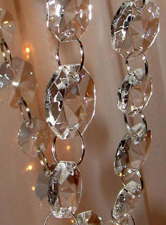 Glass Link Bead Strands