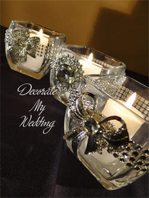 Rhinestone Brooch Bow