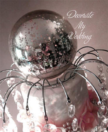 Brooch Cake Topper Mercury Globe