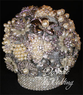 Brooch Cake Topper