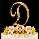 Rhinestone Monogram D