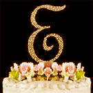 Rhinestone Monogram E