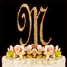 Rhinestone Monogram M