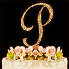 Rhinestone Monogram P