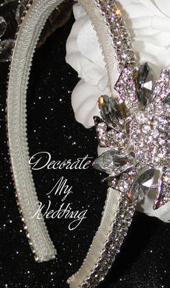 Rhinestone Banding Bridal Headband