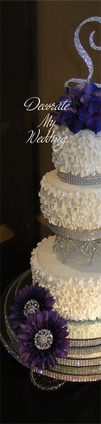 Swarovski Rhinestone Crown Cake Riser