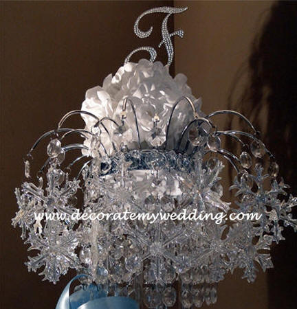 Celeste Snowflake Cake Topper