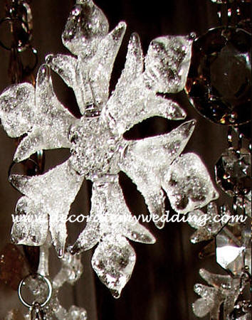 Celeste Snowflake Cake Topper