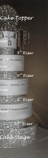Rhinestone Risers
