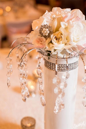 Bridal Bouquet Wedding Centerpiece