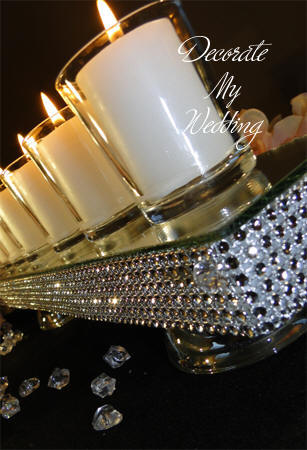 Centerpiece with Votive Candles 3