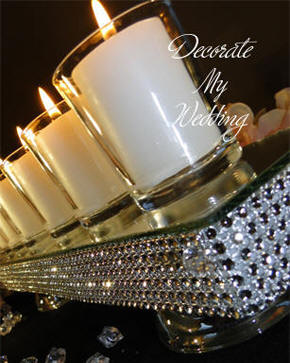 Candle Centerpiece with Votives