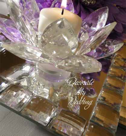 Beaded Centerpiece Mirror