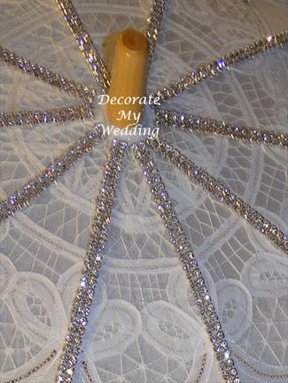 Rhinestone Wedding Umbrella