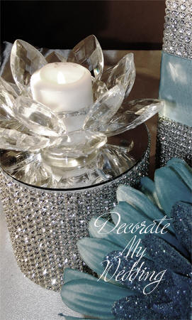 Candle Rhinestone Riser