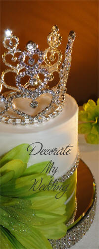 Swarovski Crystal Cake Crown Deanna