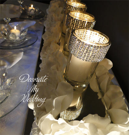 Rhinestone Candles