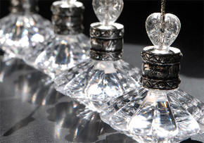 Crystal Placecard Holder
