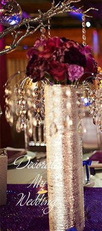 Bridal Bouquet Crystal Centerpiece