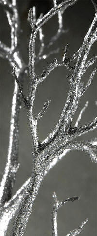 Silver Faux Tree Branches